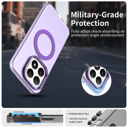 Pouzdro MagSafe pro Xiaomi 15T, Techsuit, CandyCase, Fialová