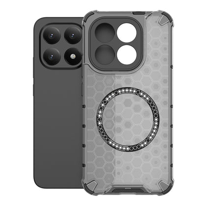 Pouzdro MagSafe pro Xiaomi 15T, Techsuit, HoneyComb Shield, Černá