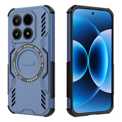 Pouzdro MagSafe pro Xiaomi 17, Techsuit, ArmorMag, Modrá