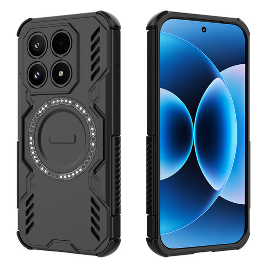 Pouzdro MagSafe pro Xiaomi 17, Techsuit, ArmorMag, Černá