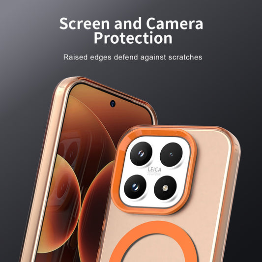 Pouzdro MagSafe pro Xiaomi 17, Techsuit, CandyCase, Oranžové