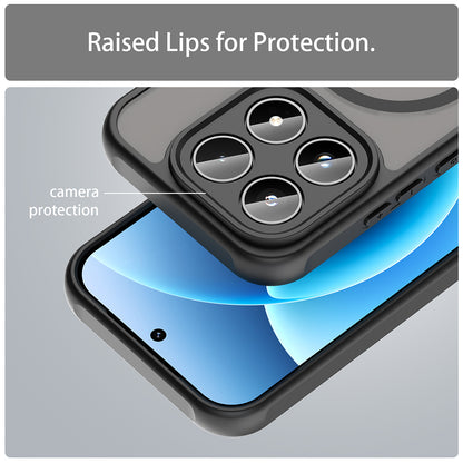 Pouzdro MagSafe pro Xiaomi 17, Techsuit, HaloFrost II, Černá