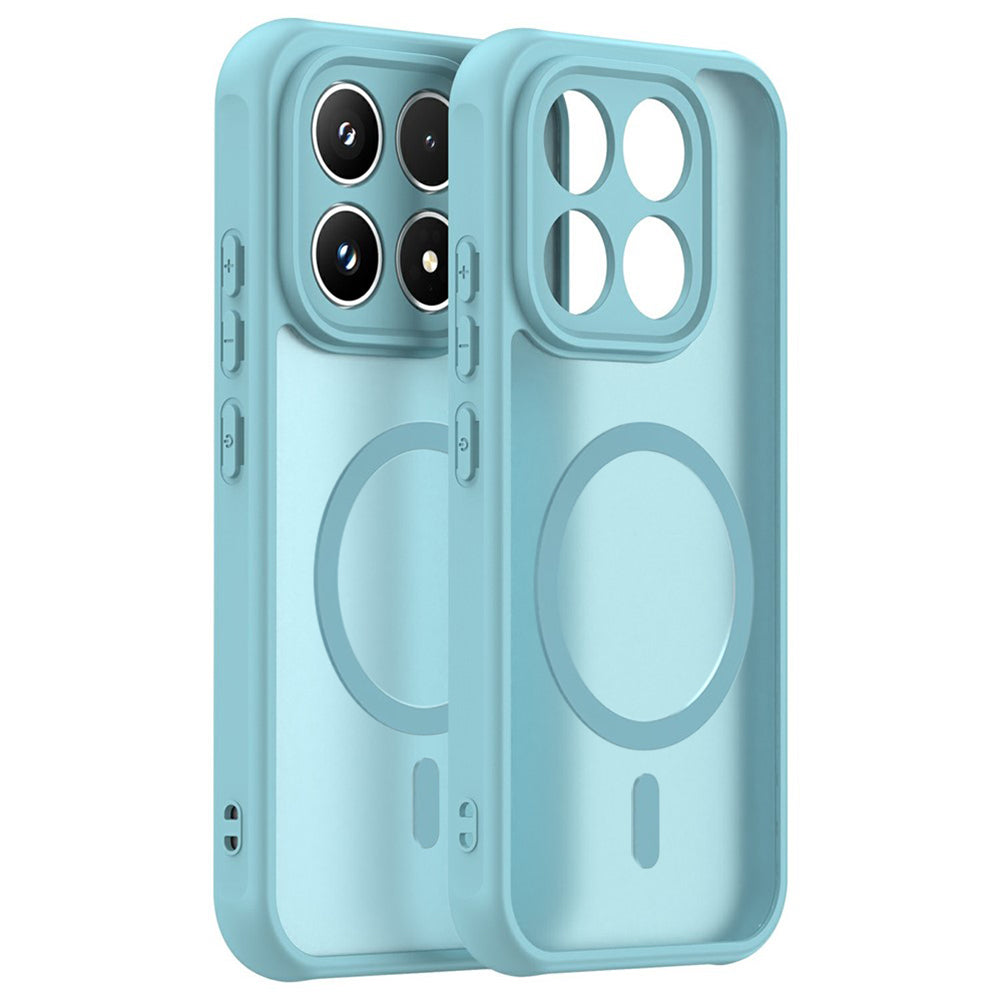 Pouzdro MagSafe pro Xiaomi 17, Techsuit, HaloFrost II, Světle zelená