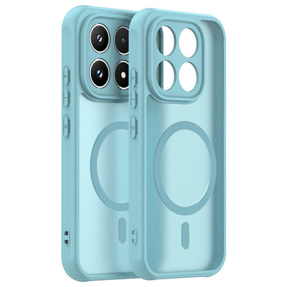 Pouzdro MagSafe pro Xiaomi 17, Techsuit, HaloFrost II, Světle zelená