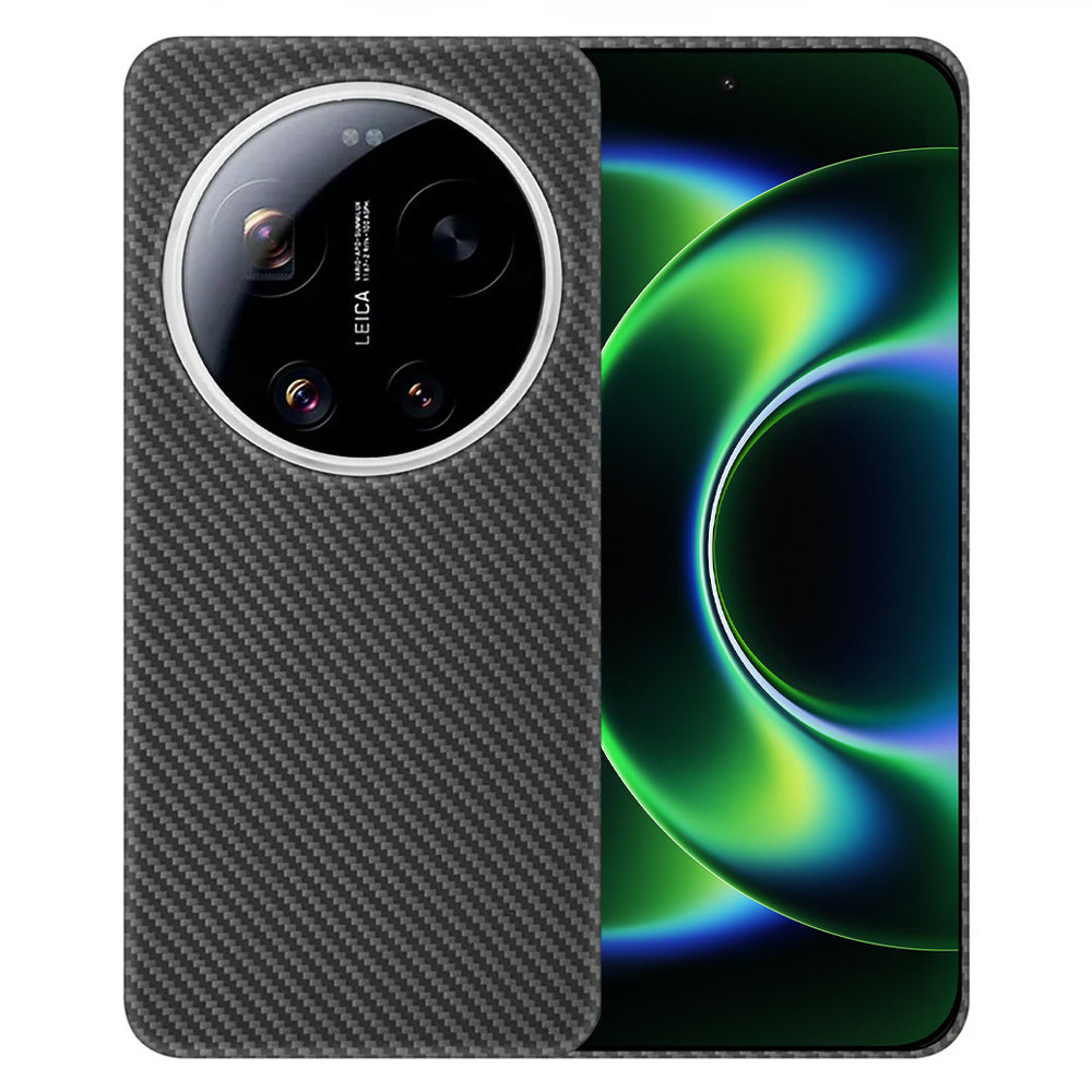 Pouzdro MagSafe pro Xiaomi 17 Ultra, Techsuit, Aramid Fiber, Černá