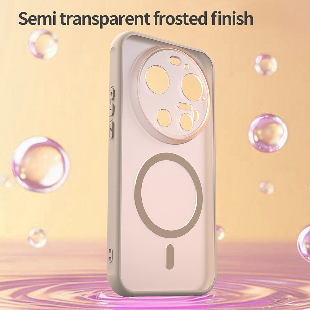 Pouzdro MagSafe pro Xiaomi 17 Ultra, Techsuit, HaloFrost II, Zlaté