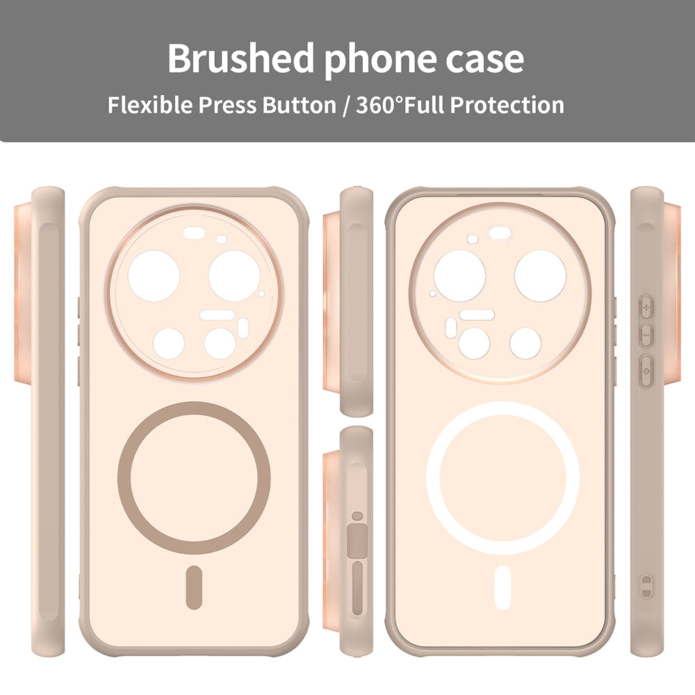 Pouzdro MagSafe pro Xiaomi 17 Ultra, Techsuit, HaloFrost II, Zlaté