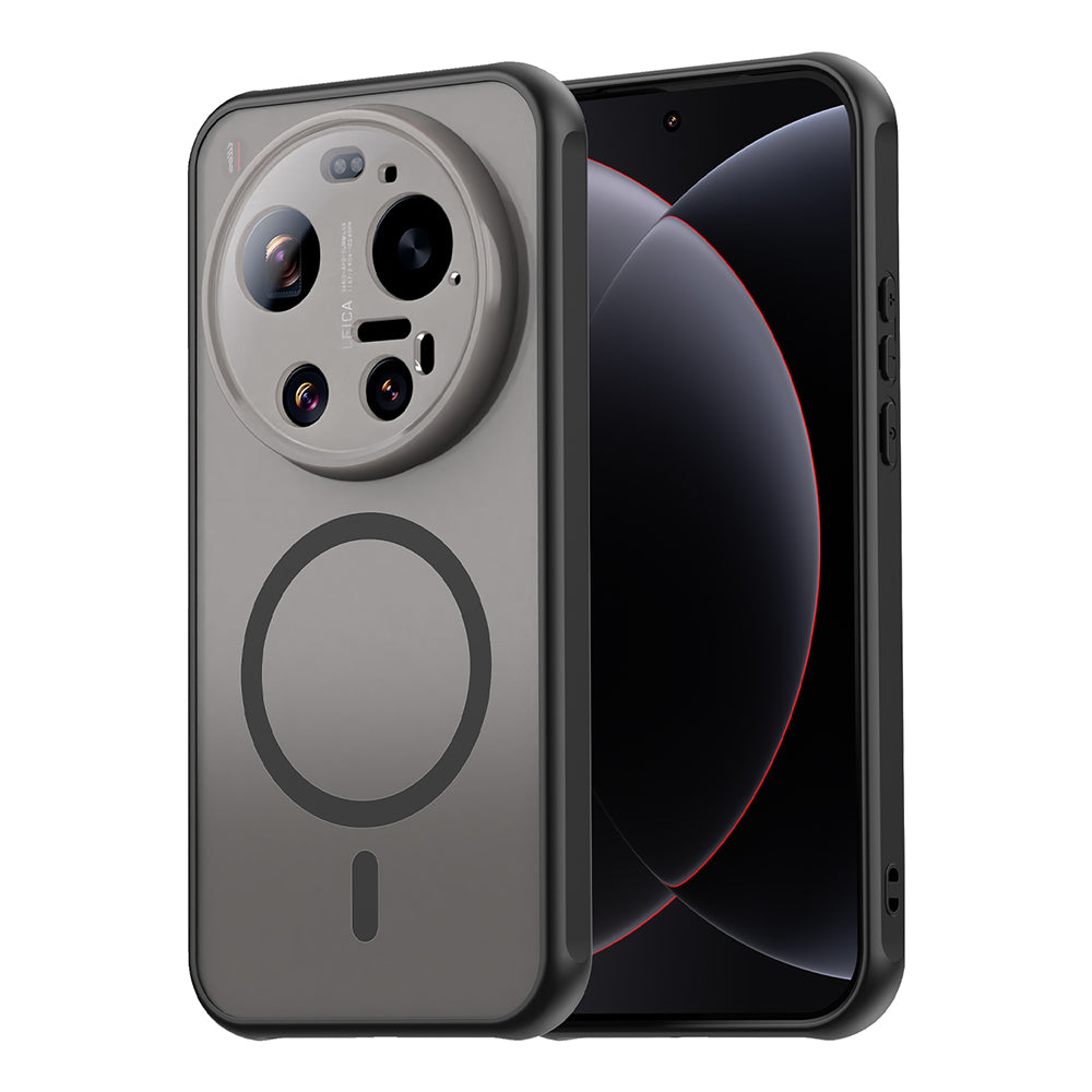Pouzdro MagSafe pro Xiaomi 17 Ultra, Techsuit, HaloFrost II, Černá