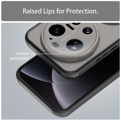 Pouzdro MagSafe pro Xiaomi 17 Ultra, Techsuit, HaloFrost II, Černá