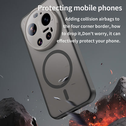 Pouzdro MagSafe pro Xiaomi 17 Ultra, Techsuit, HaloFrost II, Černá