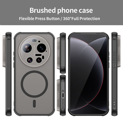 Pouzdro MagSafe pro Xiaomi 17 Ultra, Techsuit, HaloFrost II, Černá