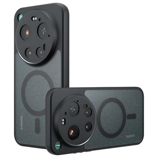 Pouzdro MagSafe pro Xiaomi 17 Ultra, Techsuit, PureFrost, Saténově černé