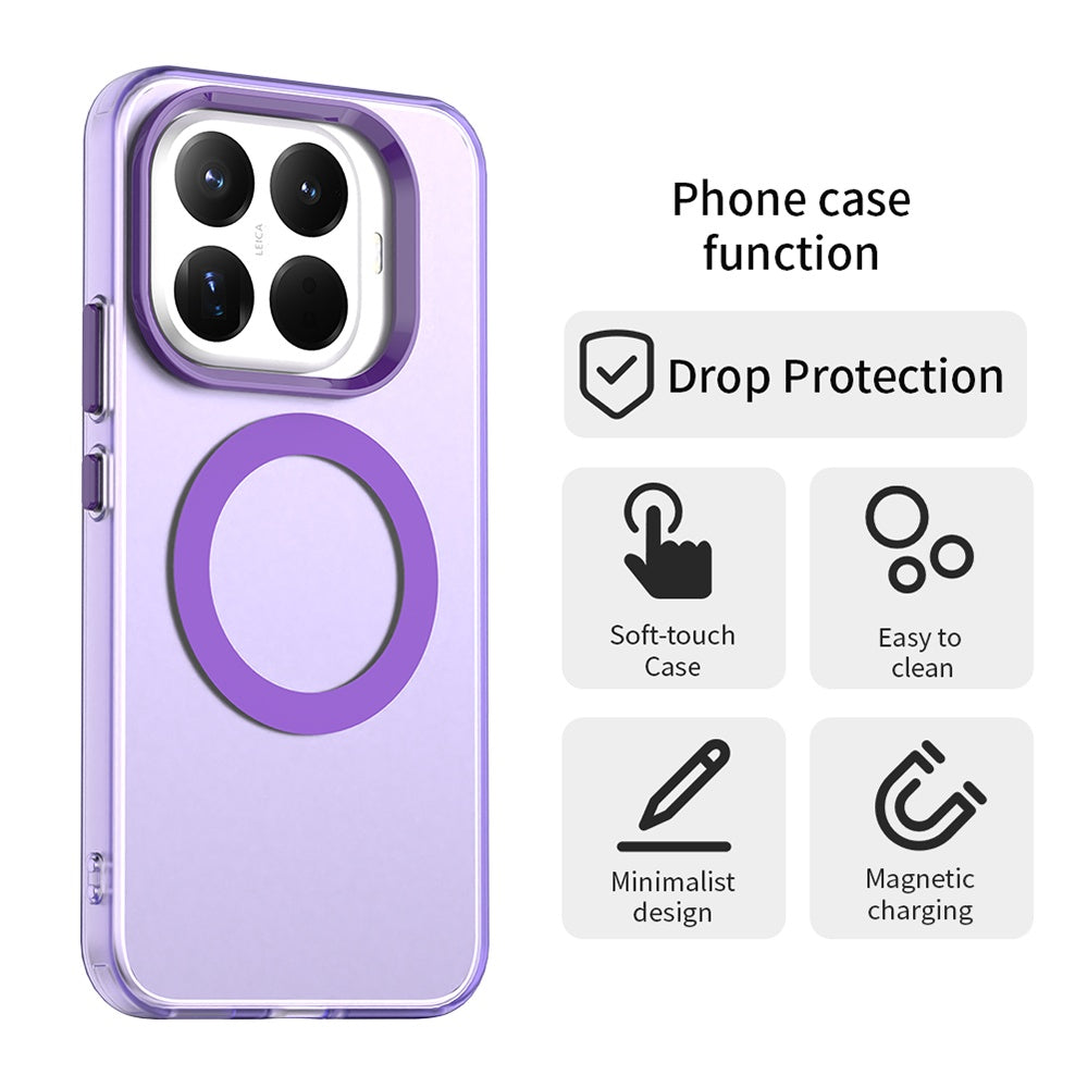 MagSafe pouzdro pro Xiaomi 17T Pro, Techsuit, CandyCase, fialové