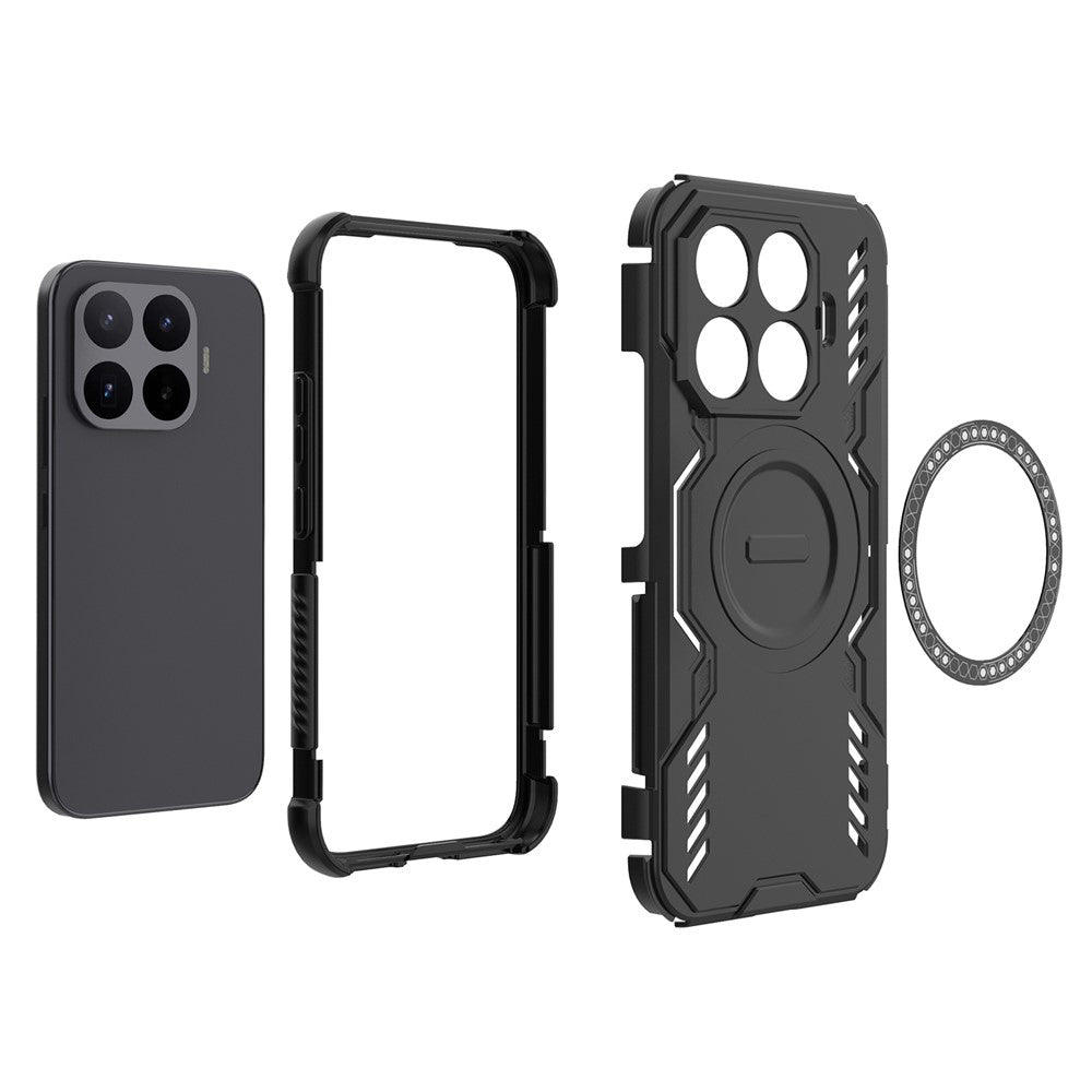 MagSafe Case for Xiaomi 17T, Techsuit, ArmorMag, Black
