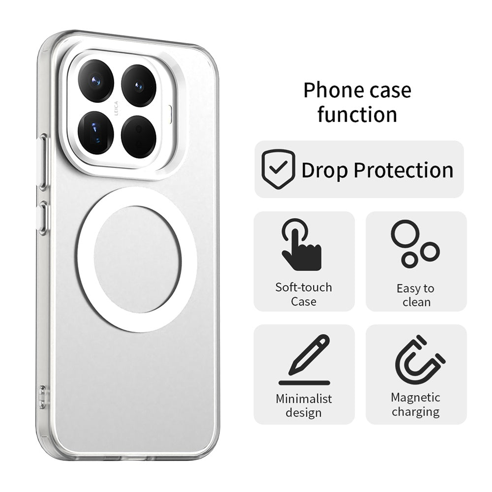 MagSafe pouzdro pro Xiaomi 17T, Techsuit, CandyCase, bílé