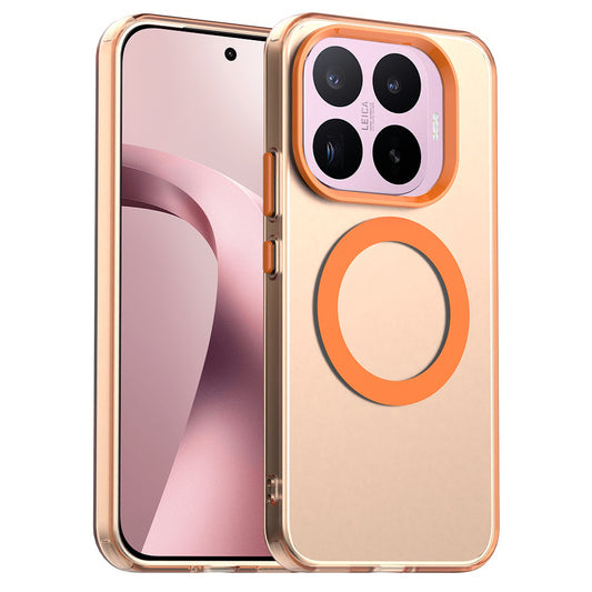 MagSafe pouzdro pro Xiaomi 17T, Techsuit, CandyCase, Oranžové