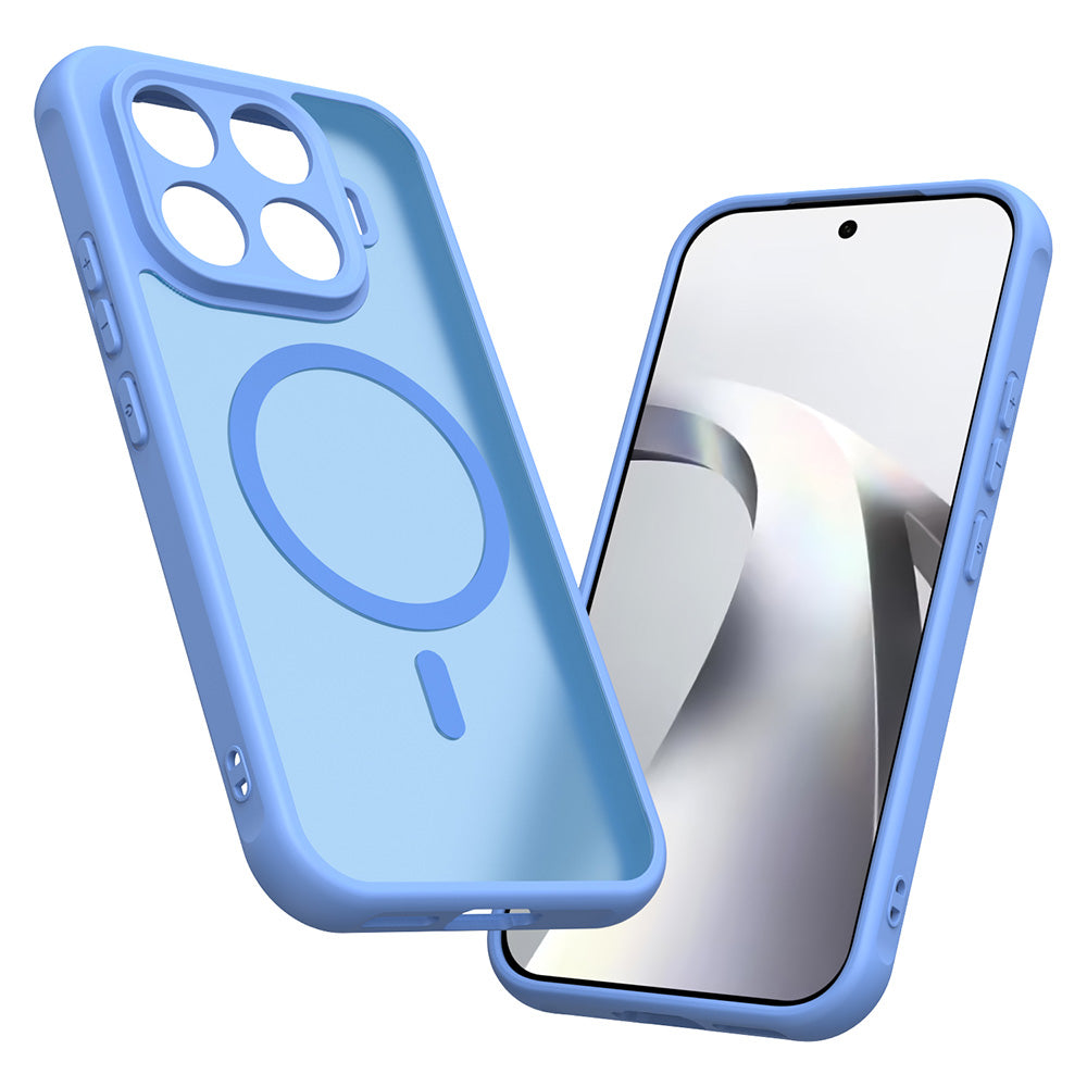 MagSafe Case for Xiaomi 17T, Techsuit, HaloFrost II, Blue