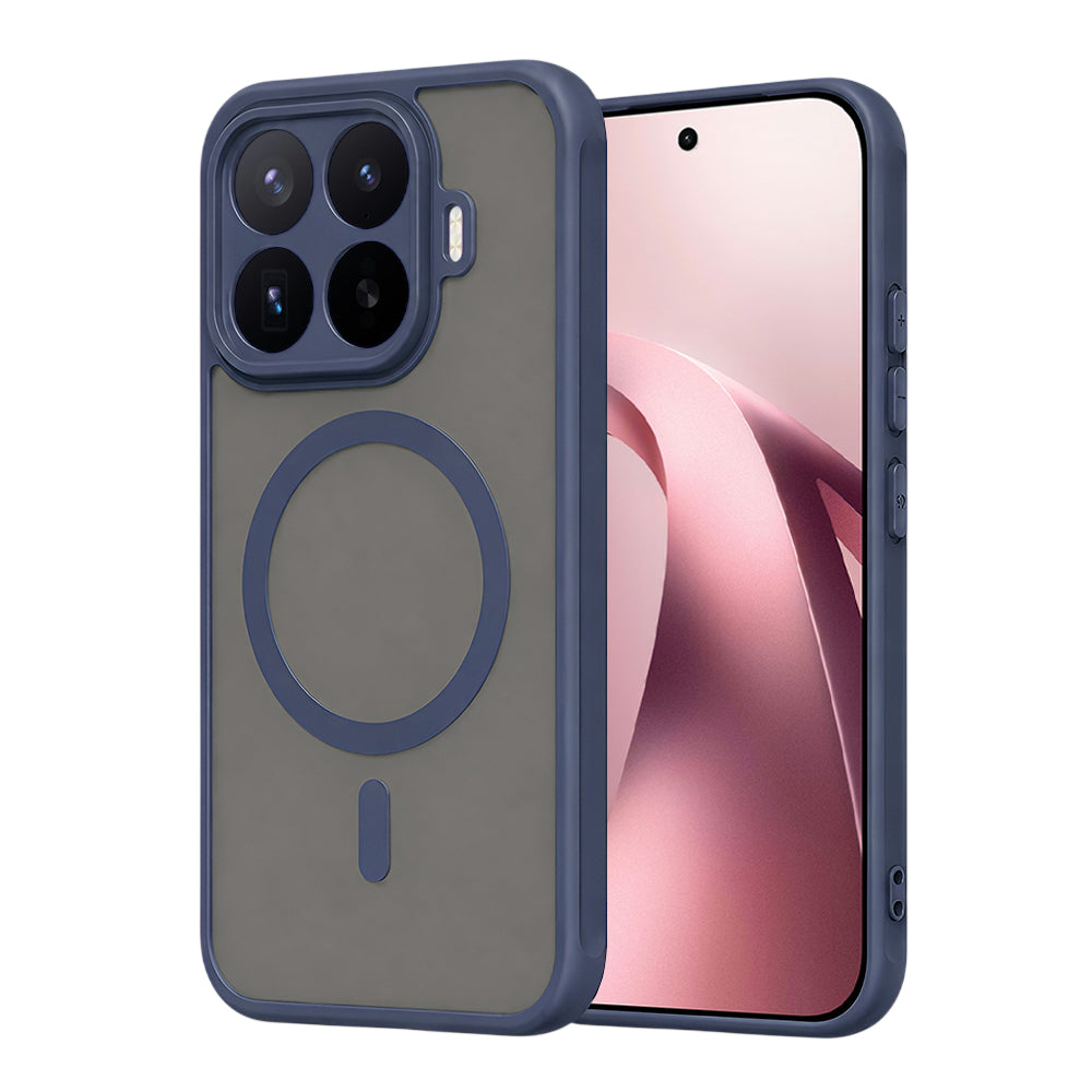 MagSafe pouzdro pro Xiaomi 17T, Techsuit, HaloFrost II, Tmavě modrá