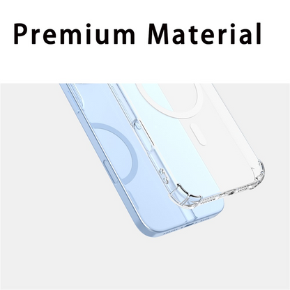 MagSafe pouzdro pro Xiaomi 17T, OEM, nárazuvzdorné, průhledné