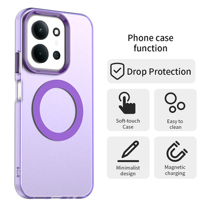 MagSafe pouzdro pro Xiaomi Poco C85 4G / Redmi 15C 5G / 15C 4G, Techsuit, CandyCase, fialové