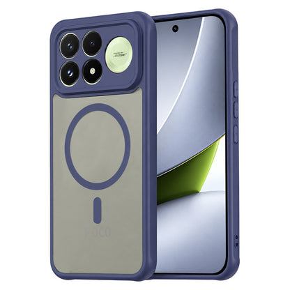 Pouzdro MagSafe pro Xiaomi Poco F9 Pro, Techsuit, HaloFrost II, tmavě modré