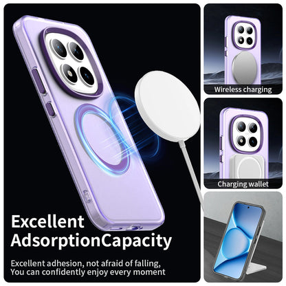 Pouzdro MagSafe pro Xiaomi Poco M8 Pro / Redmi Note 15 Pro+ 5G, Techsuit, CandyCase, Fialová