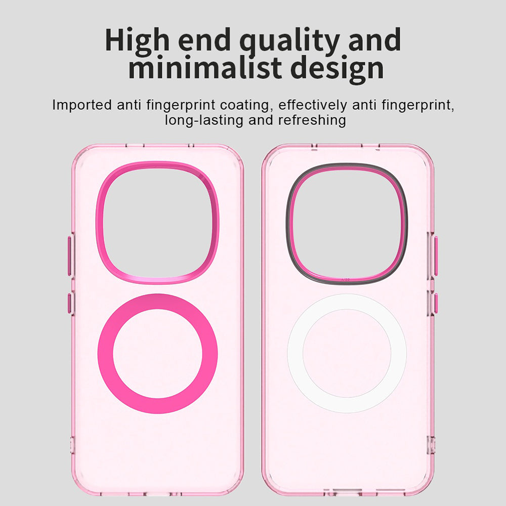 Pouzdro MagSafe pro Xiaomi Poco M8 Pro / Redmi Note 15 Pro+ 5G, Techsuit, CandyCase, Růžová