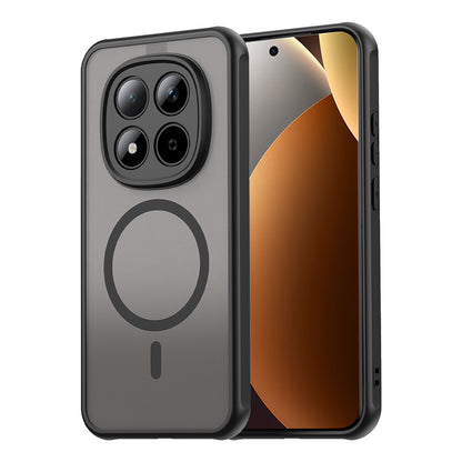 Pouzdro MagSafe pro Xiaomi Poco M8 Pro / Redmi Note 15 Pro+ 5G, Techsuit, HaloFrost II, Černá