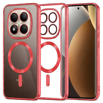 MagSafe pouzdro pro Xiaomi Poco M8 Pro / Redmi Note 15 Pro+ 5G, Techsuit, Luxury Crystal, červené
