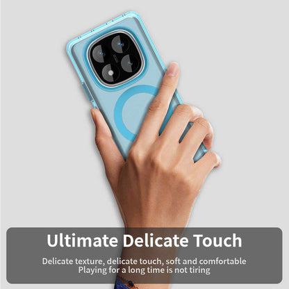 MagSafe pouzdro pro Xiaomi Poco X7 / Redmi Note 14 Pro 5G, Techsuit, CandyCase, Modrá