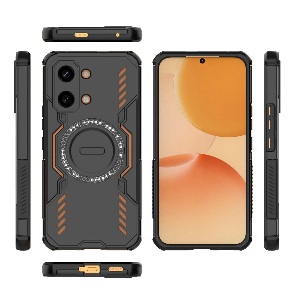 MagSafe pouzdro pro Xiaomi Poco X8 Pro Max, Techsuit, ArmorMag, černé