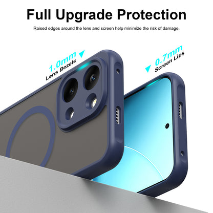 MagSafe pouzdro pro Xiaomi Poco X8 Pro Max, Techsuit, HaloFrost II, Tmavě modrá