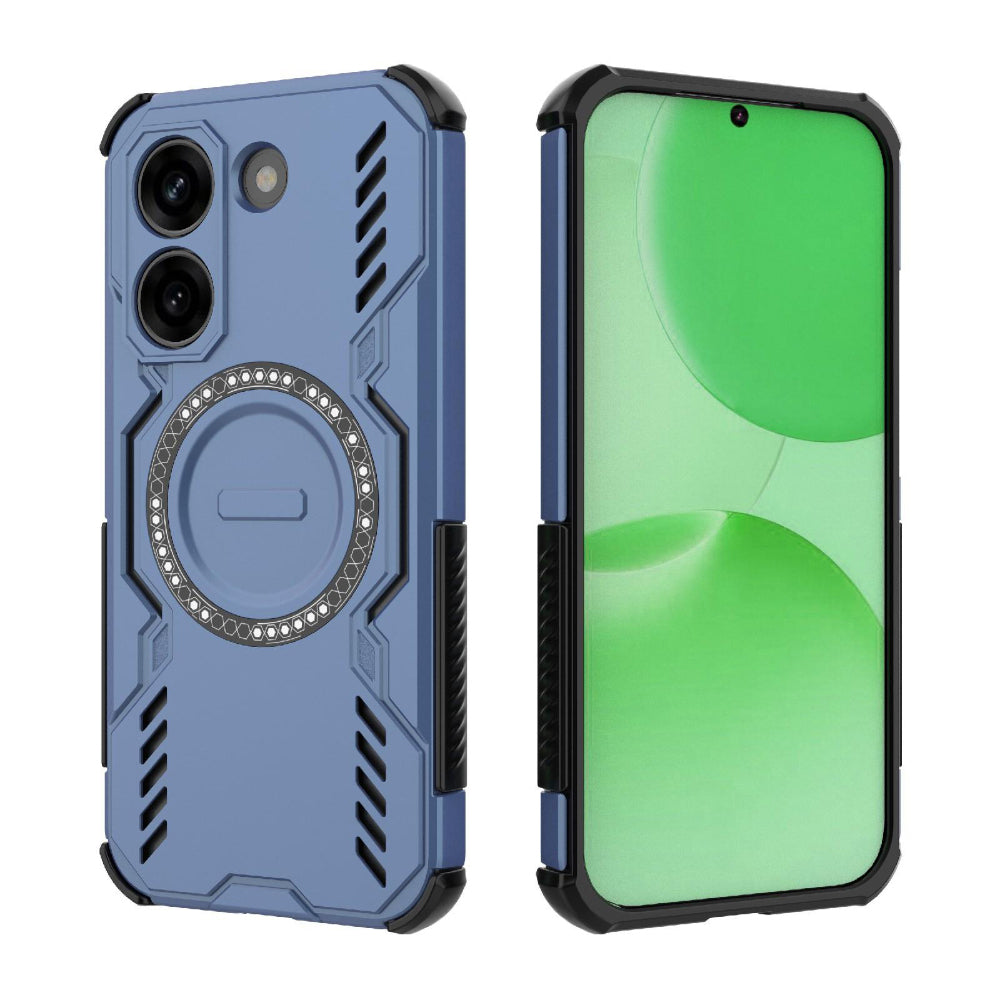 MagSafe pouzdro pro Xiaomi Poco X8 Pro, Techsuit, ArmorMag, modré