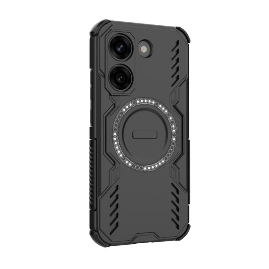 MagSafe pouzdro pro Xiaomi Poco X8 Pro, Techsuit, ArmorMag, černé