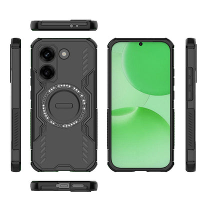 MagSafe pouzdro pro Xiaomi Poco X8 Pro, Techsuit, ArmorMag, černé