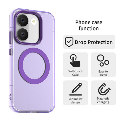 MagSafe pouzdro pro Xiaomi Poco X8 Pro, Techsuit, CandyCase, fialové