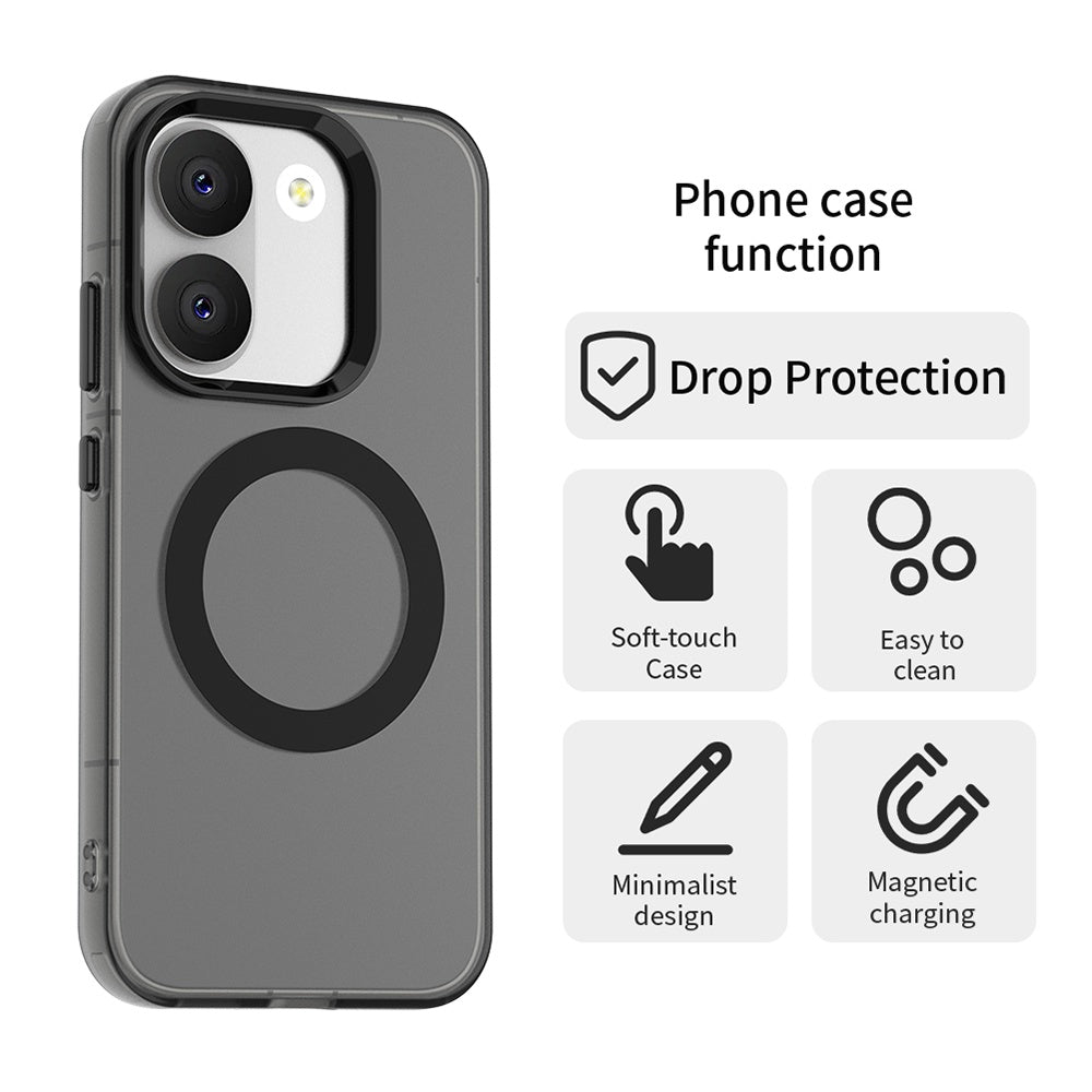 MagSafe pouzdro pro Xiaomi Poco X8 Pro, Techsuit, CandyCase, Černá