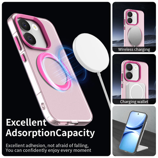 MagSafe pouzdro pro Xiaomi Poco X8 Pro, Techsuit, CandyCase, Růžové