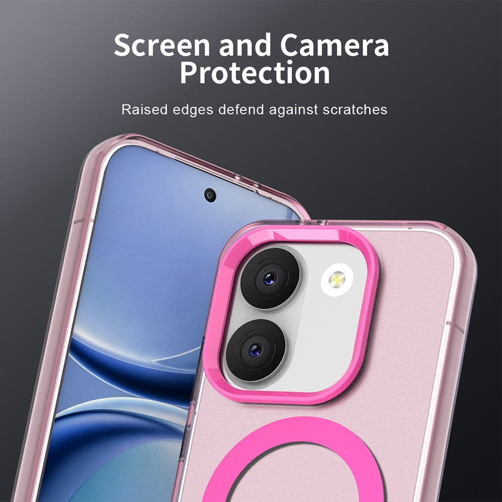 MagSafe pouzdro pro Xiaomi Poco X8 Pro, Techsuit, CandyCase, Růžové