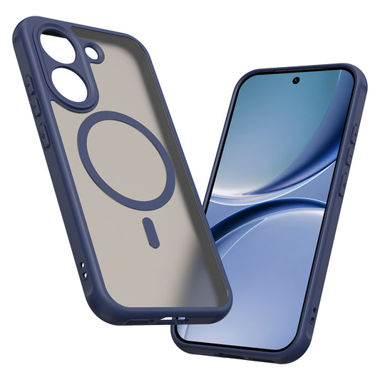 MagSafe pouzdro pro Xiaomi Poco X8 Pro, Techsuit, HaloFrost II, Tmavě modrá