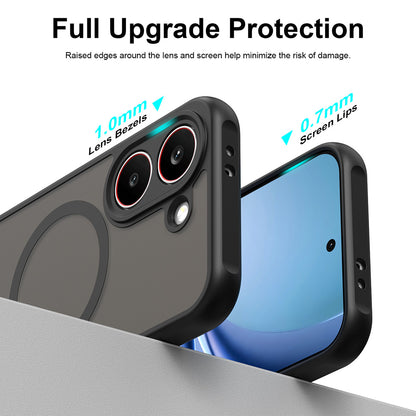 MagSafe pouzdro pro Xiaomi Poco X8 Pro, Techsuit, HaloFrost II, fialové