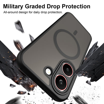 Pouzdro MagSafe pro Xiaomi Poco X8 Pro, Techsuit, HaloFrost II, Černá