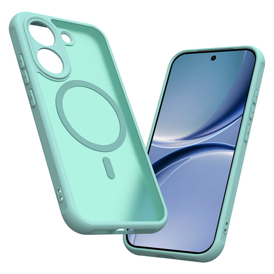 MagSafe pouzdro pro Xiaomi Poco X8 Pro, Techsuit, HaloFrost II, Světle zelená