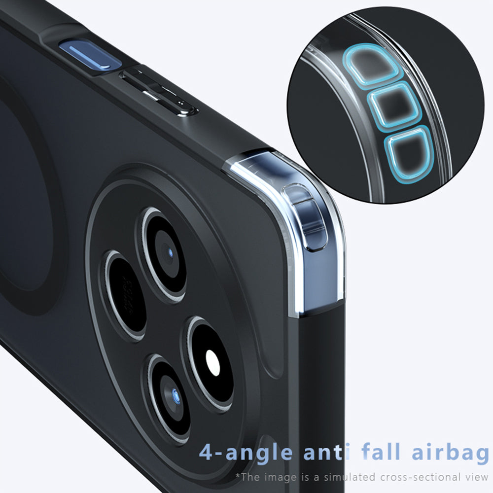 MagSafe pouzdro pro Xiaomi Redmi 14C, Techsuit, PureFrost, Černá