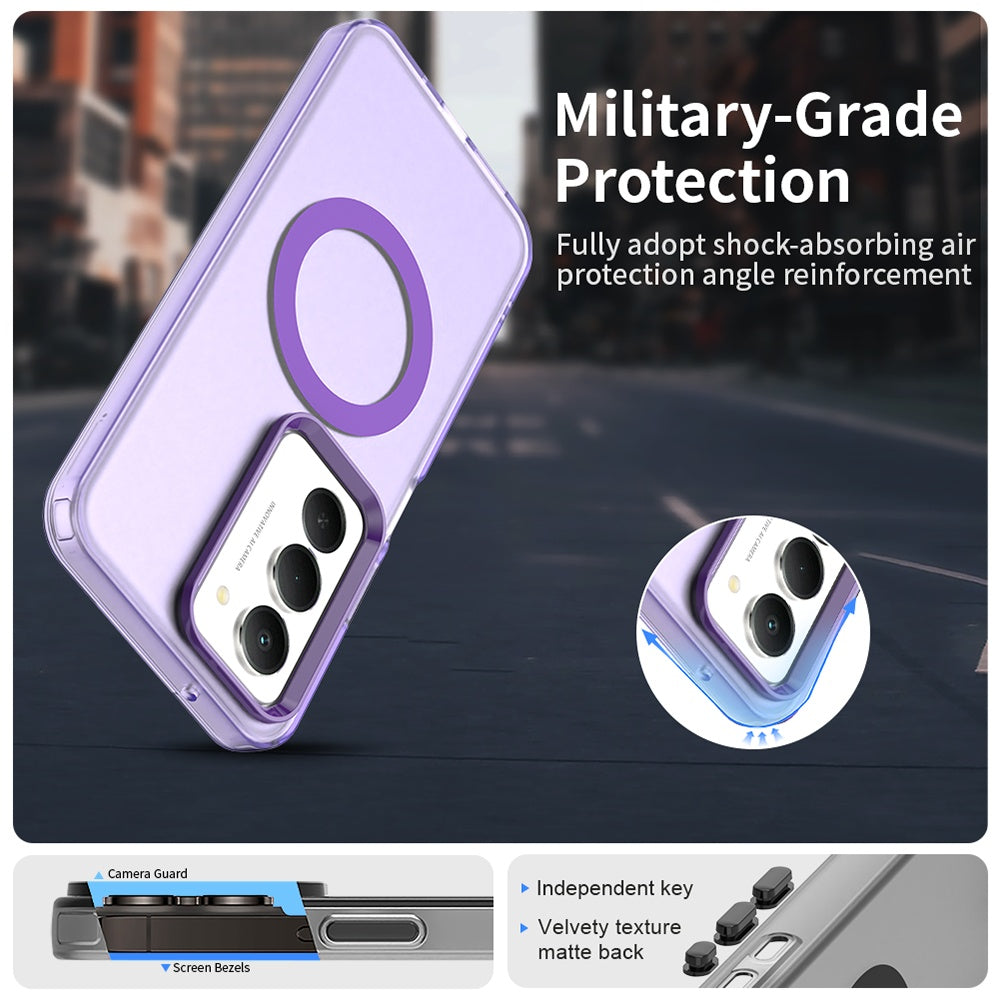 Pouzdro MagSafe pro Xiaomi Redmi 15 5G / 15 4G, Techsuit, CandyCase, Fialové