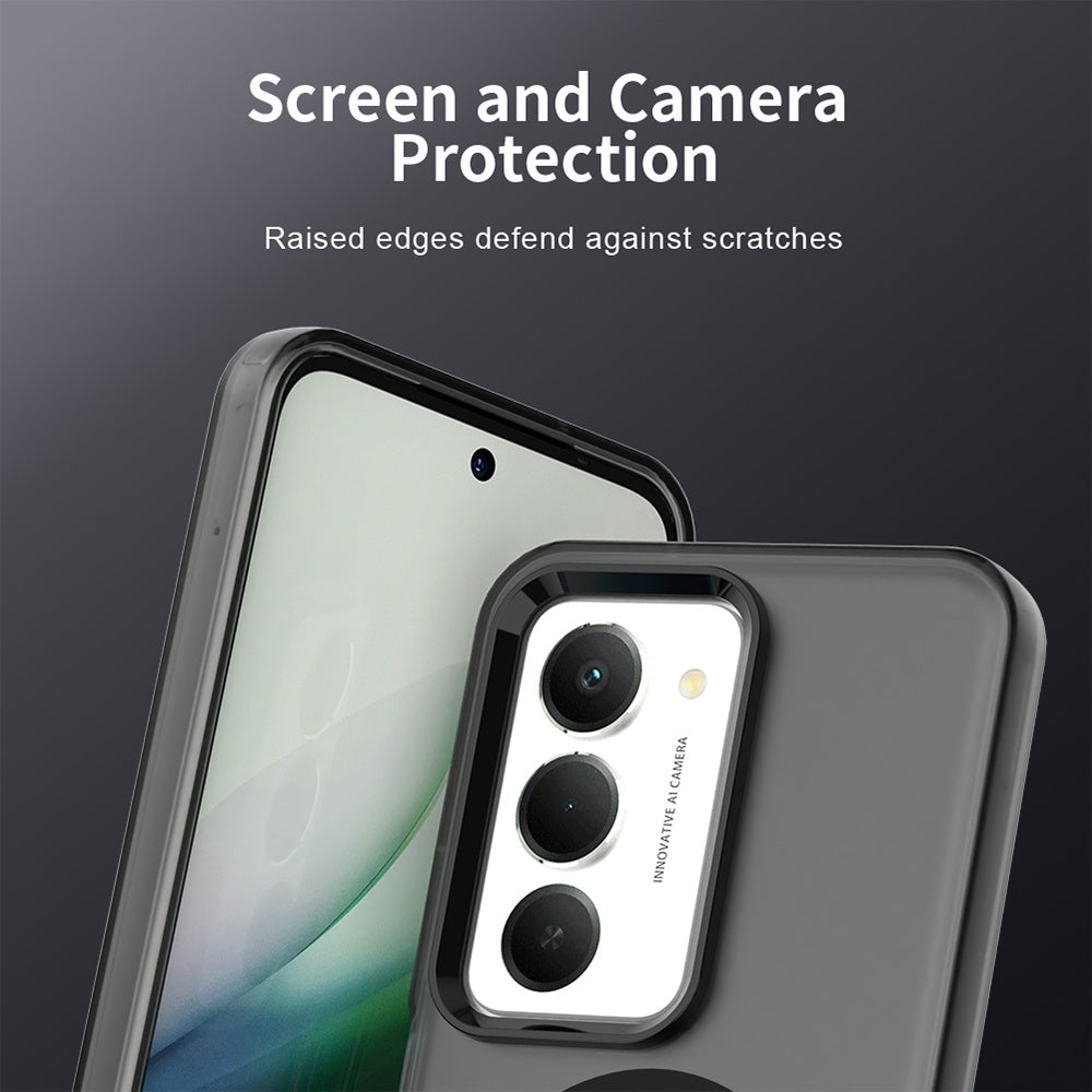 Pouzdro MagSafe pro Xiaomi Redmi 15 5G / 15 4G, Techsuit, CandyCase, Černá