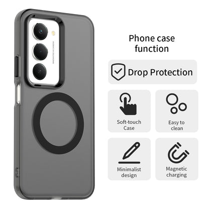 Pouzdro MagSafe pro Xiaomi Redmi 15 5G / 15 4G, Techsuit, CandyCase, Černá