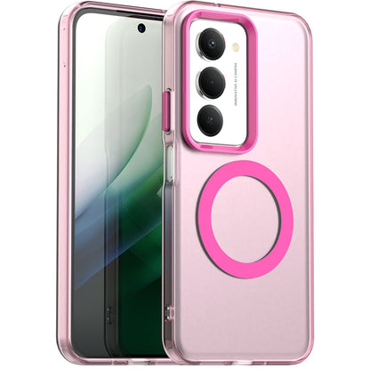 Pouzdro MagSafe pro Xiaomi Redmi 15 5G / 15 4G, Techsuit, CandyCase, Růžová