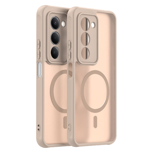 Pouzdro MagSafe pro Xiaomi Redmi 15 5G / 15 4G, Techsuit, HaloFrost II, Zlaté