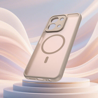 Pouzdro MagSafe pro Xiaomi Redmi 15C 5G / 15C 4G, Techsuit, HaloFrost II, Zlaté